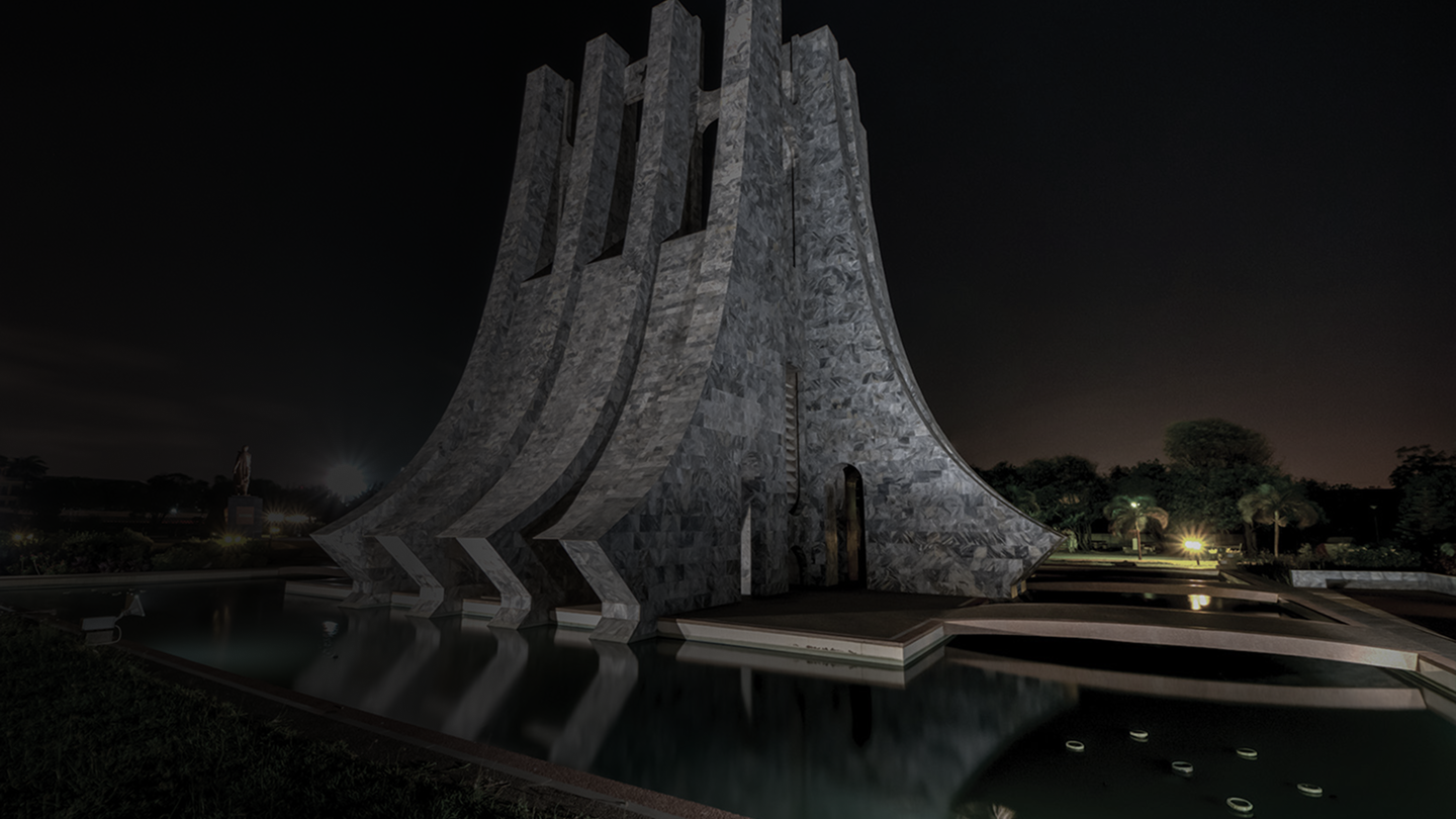 Kwame Nkrumah Memorial Park in Accra, Ghana