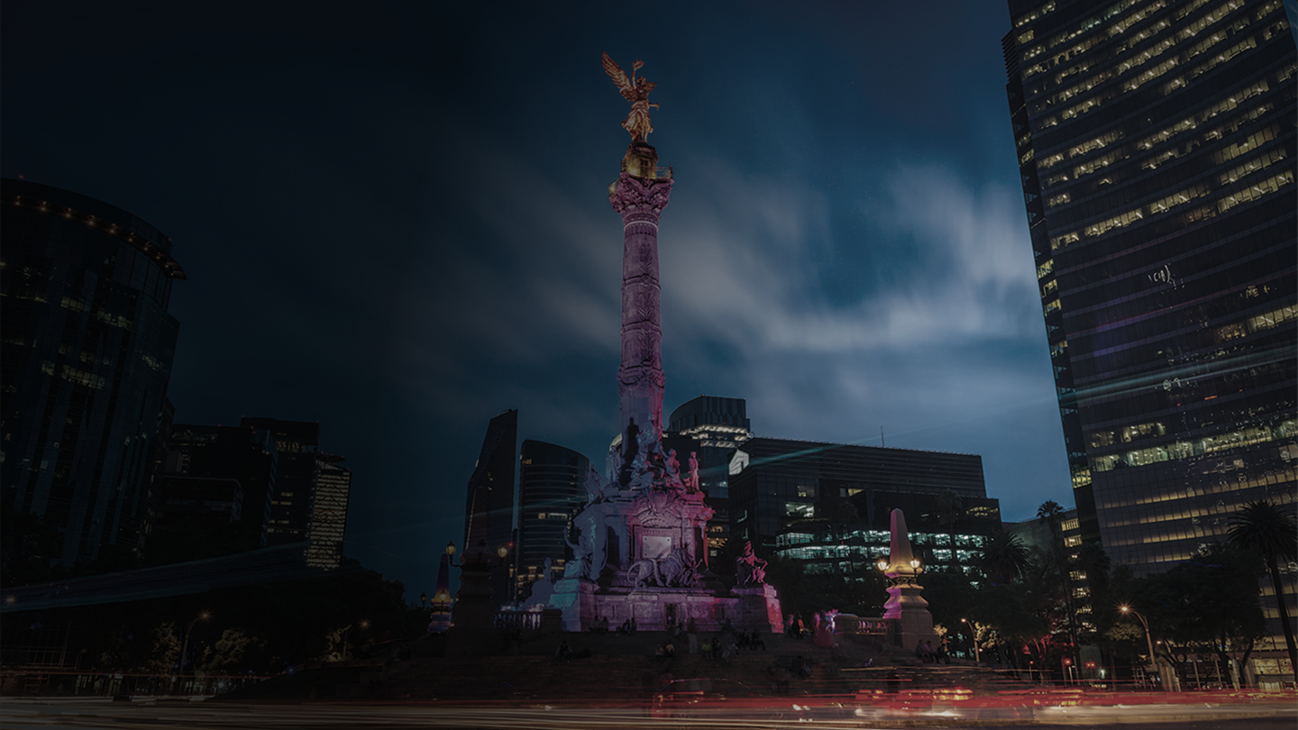 The Angel of Independence in Mexico City