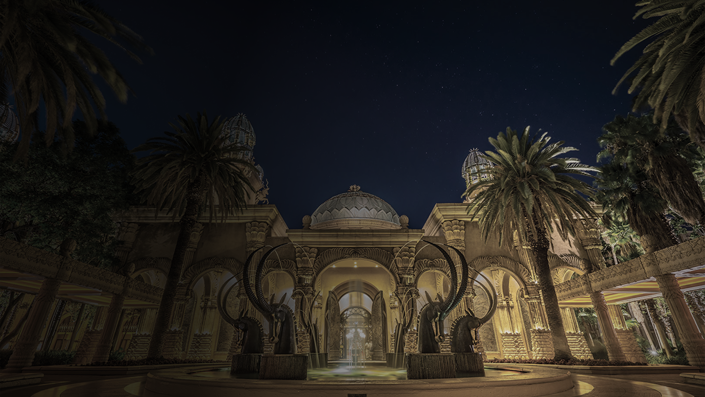 The Sable Fountain in Sun City, South Africa