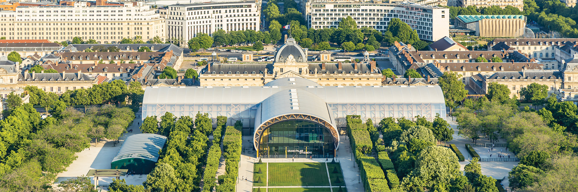 The Grand Palais Éphémère in Paris, France
